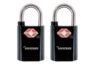 Squire Defender Travel Padlock (2 pack)